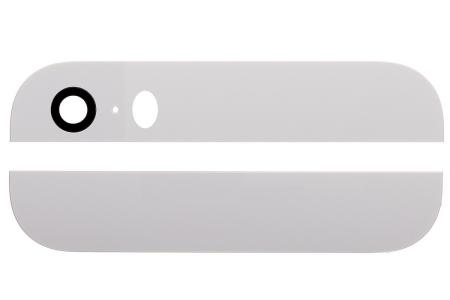 Комплект маленьких задних стекол на iphone 5S (верхнее и нижнее) white
