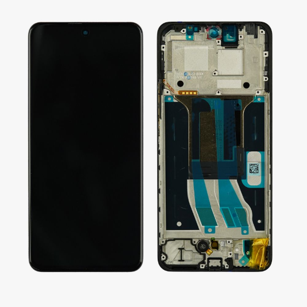 Дисплей + сенсор для Realme 12 4G Черный OLED (рамка)