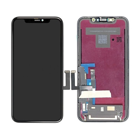Дисплей + сенсор для iPhone XR Черный Оригинал 