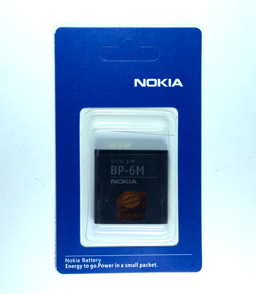 Аккумулятор для Nokia BP-6M (5610/6110/6500/6720/E51/N78/N81 ... (950 mAh) в блистере