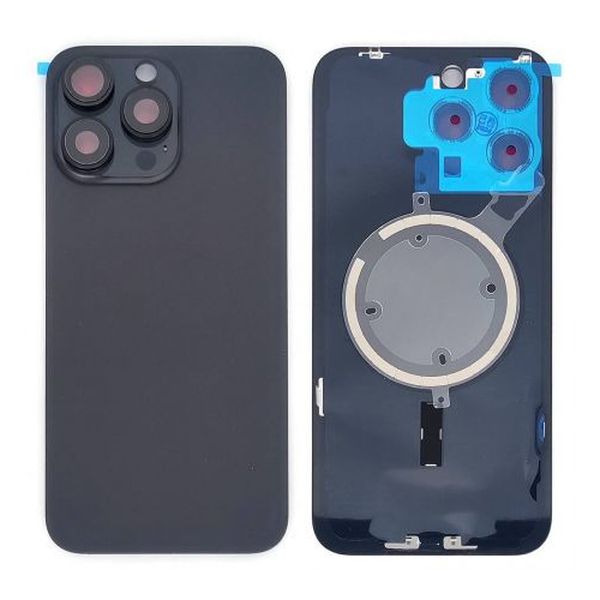 Задняя крышка для iPhone 15 Pro Max Черная