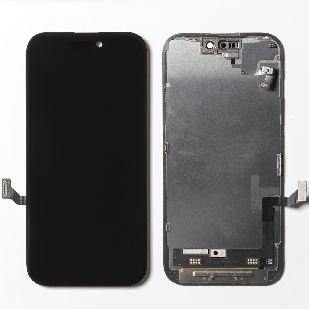 Дисплей + сенсор для iPhone 15 Черный (Снятый Оригинал)