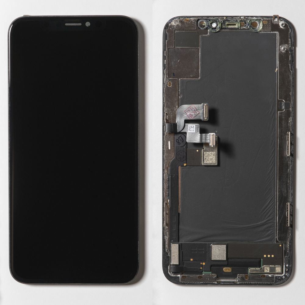Дисплей + сенсор для iPhone XS Черный (Снятый Оригинал) 