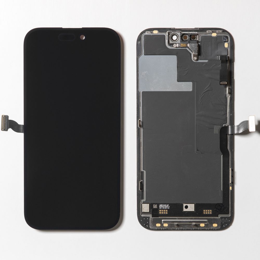 Дисплей + сенсор для iPhone 14 Pro Черный (Снятый Оригинал)