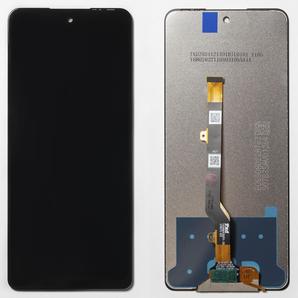 Дисплей + сенсор для Infinix Hot 40 (X6836)/Hot 40 Pro/Hot 30/Note 30/Tecno Spark 20 Pro/Pova 5/Pova 6 Neo/Pova 7 Neo Черный Оригинал