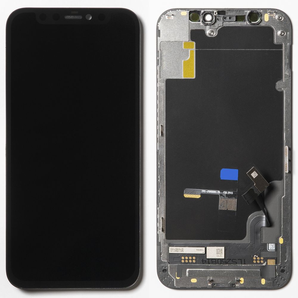 Дисплей + сенсор для iPhone 12 Mini Черный Incell JK