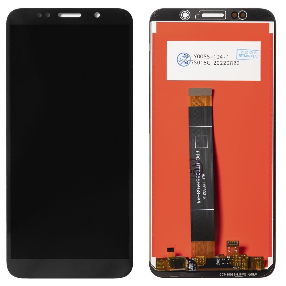 Дисплей + сенсор для Huawei Y5 2018/Y5 Prime 2018/Honor 7A (DRA-L21) Черный