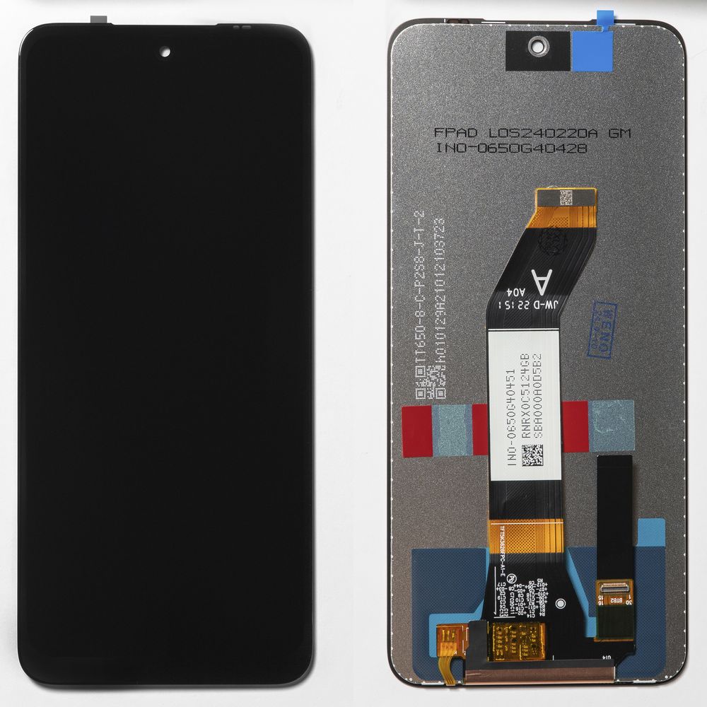 Дисплей + сенсор для Xiaomi Redmi 10 / Redmi 10 2022 Черный Оригинал