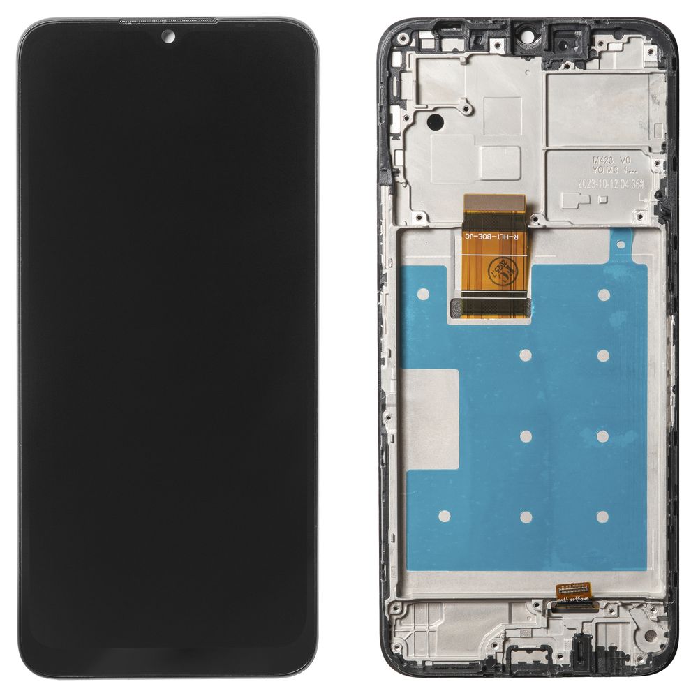 Дисплей + сенсор для Huawei Honor X6 / Honor X8 5G (VNE-LX1/VNE-N41) Черный Оригинал (рамка)