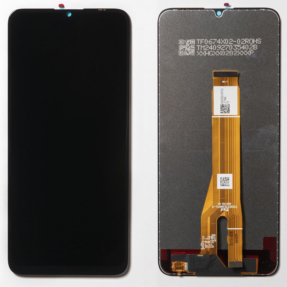 Дисплей + сенсор для Huawei Honor X7A/X7A Plus Черный