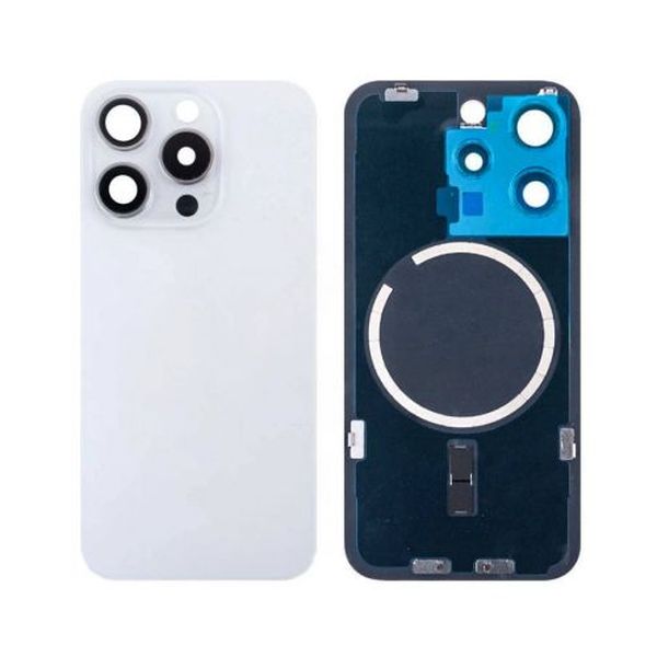 Задняя крышка для iPhone 15 Pro Белая