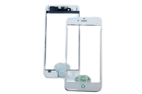 Стекло для переклейки iPhone 6S + рамка+ OCA Белое