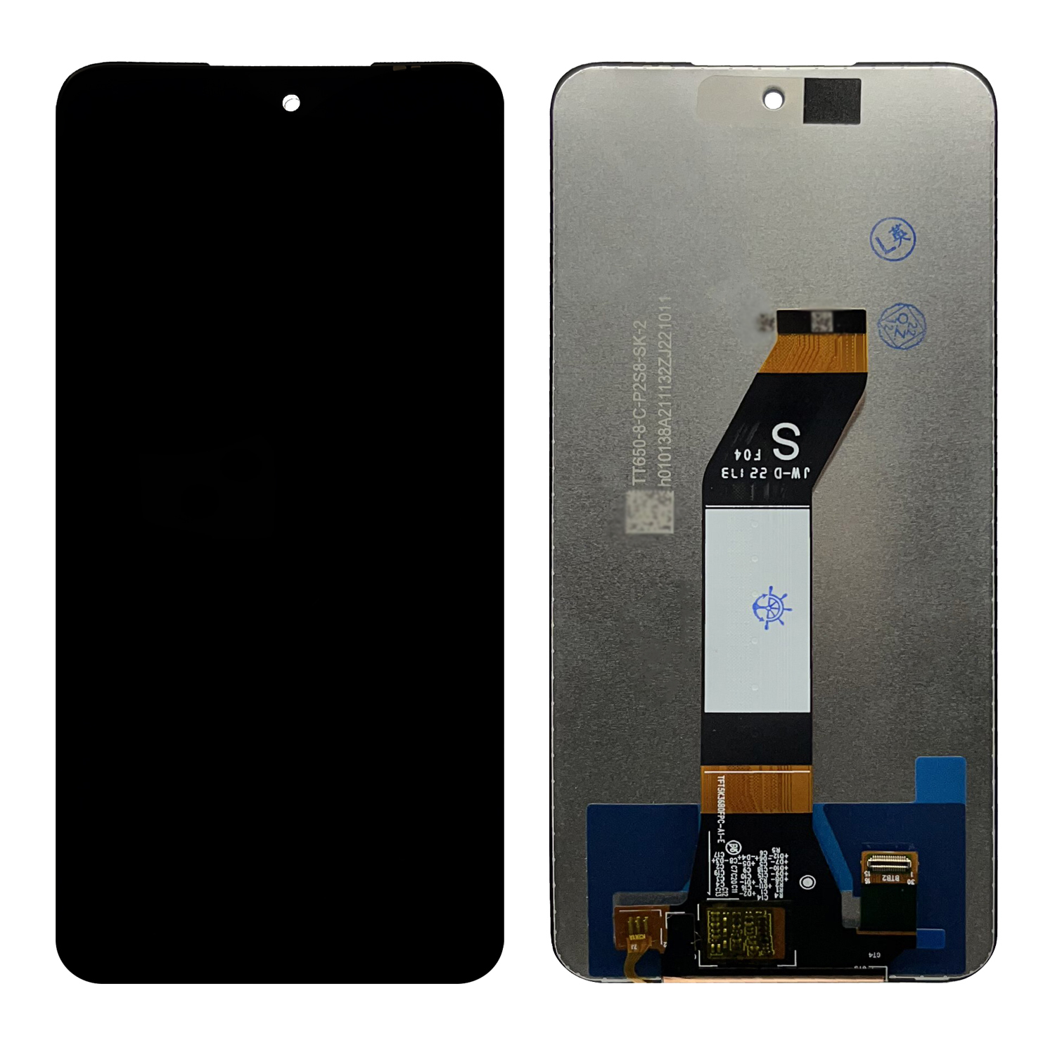 Дисплей + сенсор для Xiaomi Redmi 10 / Redmi 10 2022 Черный
