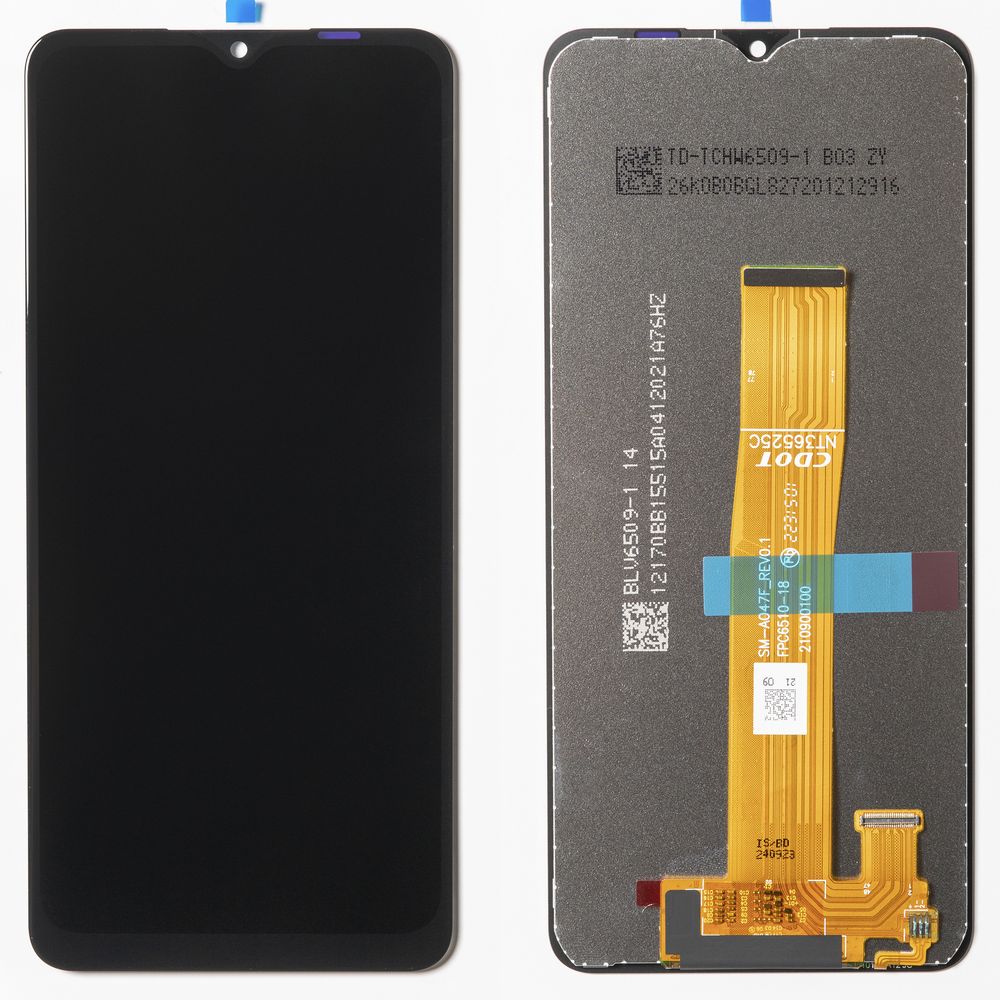 Дисплей + сенсор для Samsung A047F (A04S) / A136B (A13 5G) Черный Сервисный Оригинал 100%
