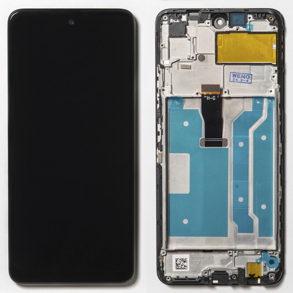 Дисплей + сенсор для Huawei Honor 10X Lite/P Smart 2021 Черный (рамка)