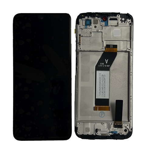 Дисплей + сенсор для Xiaomi Redmi 10 / Redmi 10 2022 Черный (Рамка) Оригинал