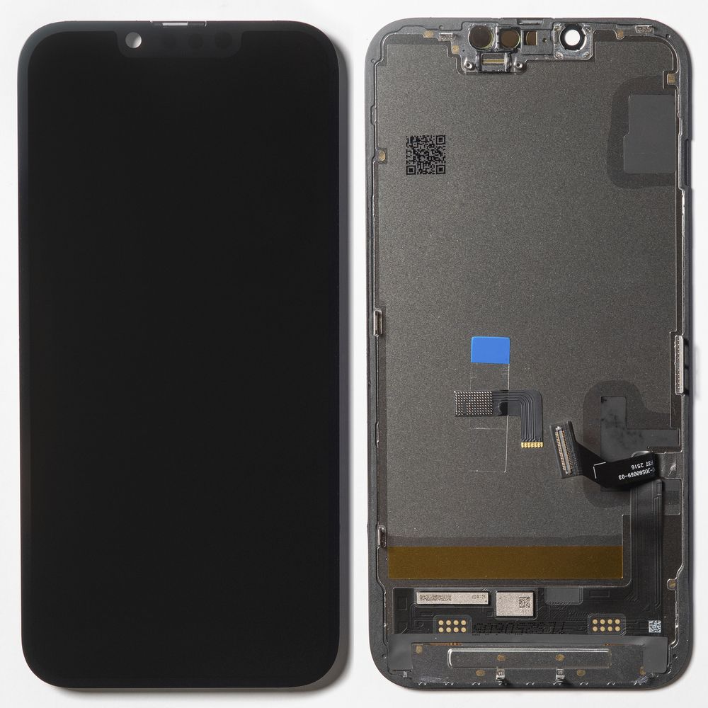 Дисплей + сенсор для iPhone 14 Черный SOFT OLED JK