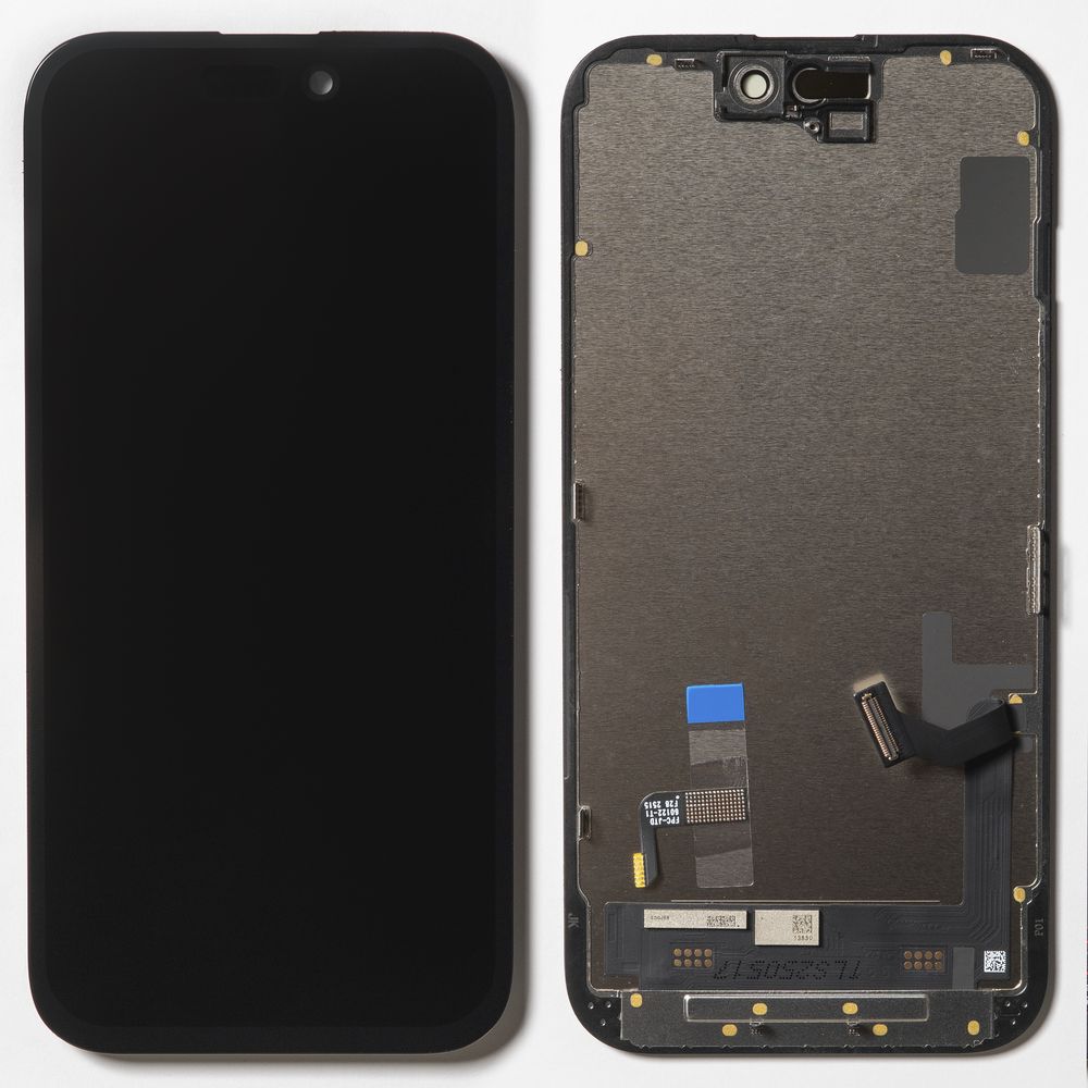 Дисплей + сенсор для iPhone 15 Черный Incell (Move IC) JK