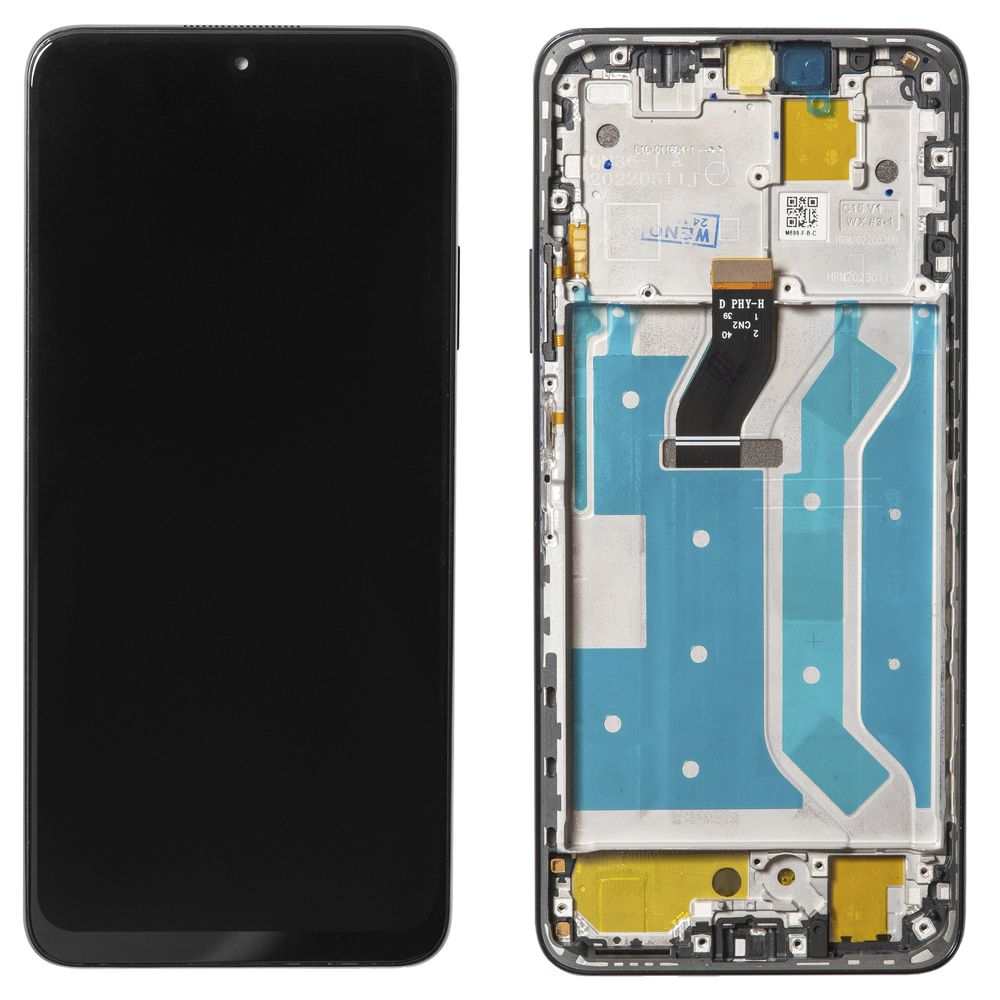 Дисплей + сенсор для Huawei Nova Y90 Черный Оригинал (рамка)