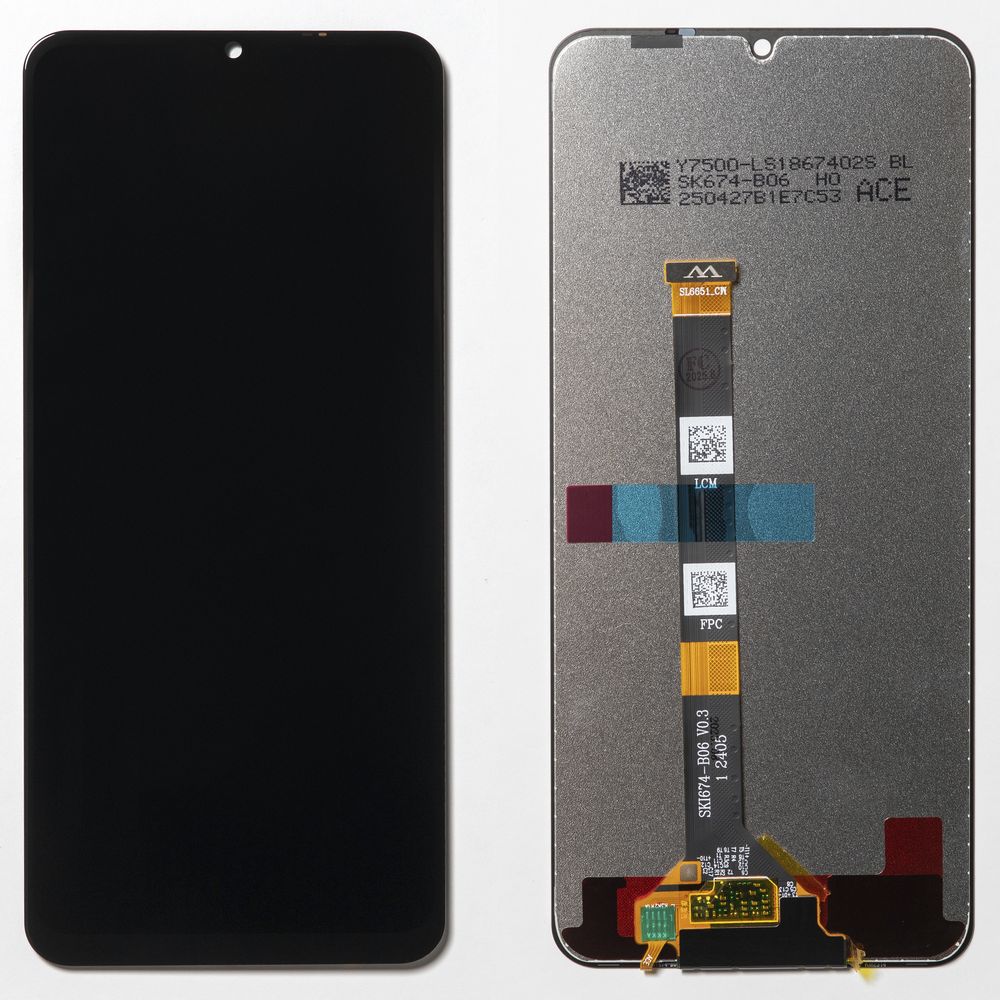Дисплей + сенсор для Realme C51/ Realme C53 / Note 50 (RMX3830/RMX3760/RMX3834) Черный