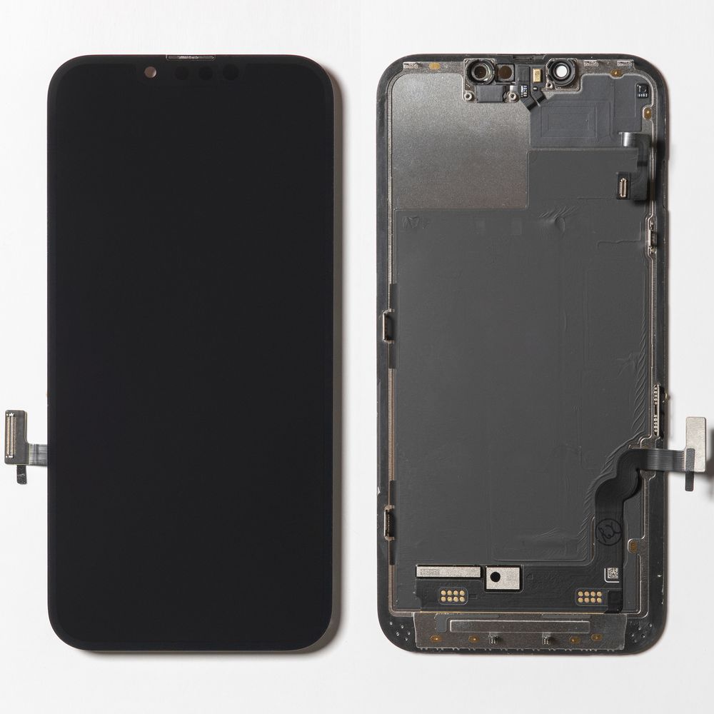Дисплей + сенсор для iPhone 13 Черный (Снятый Оригинал) Без ошибки