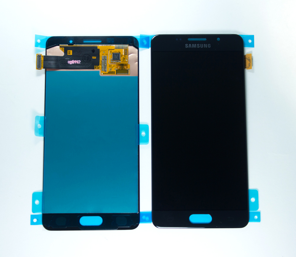Дисплей + сенсор для Samsung A510F (A5 2016) Черный OLED