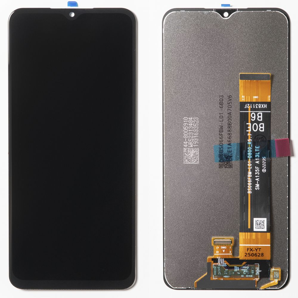 Дисплей + сенсор для Samsung A135F (A13 4G) / A137 Черный Сервисный Оригинал 100%