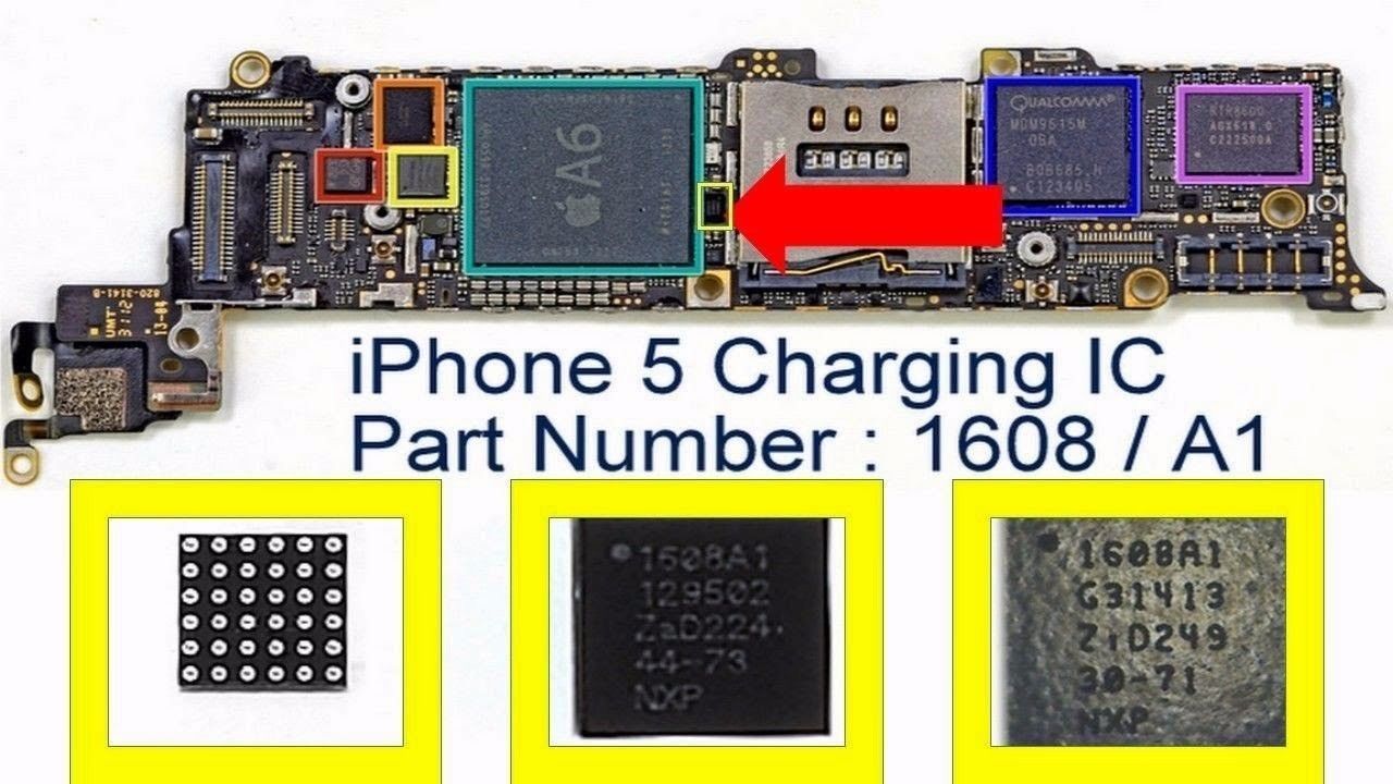 Микросхема iPhone 5 U2 (микросхема зарядки)