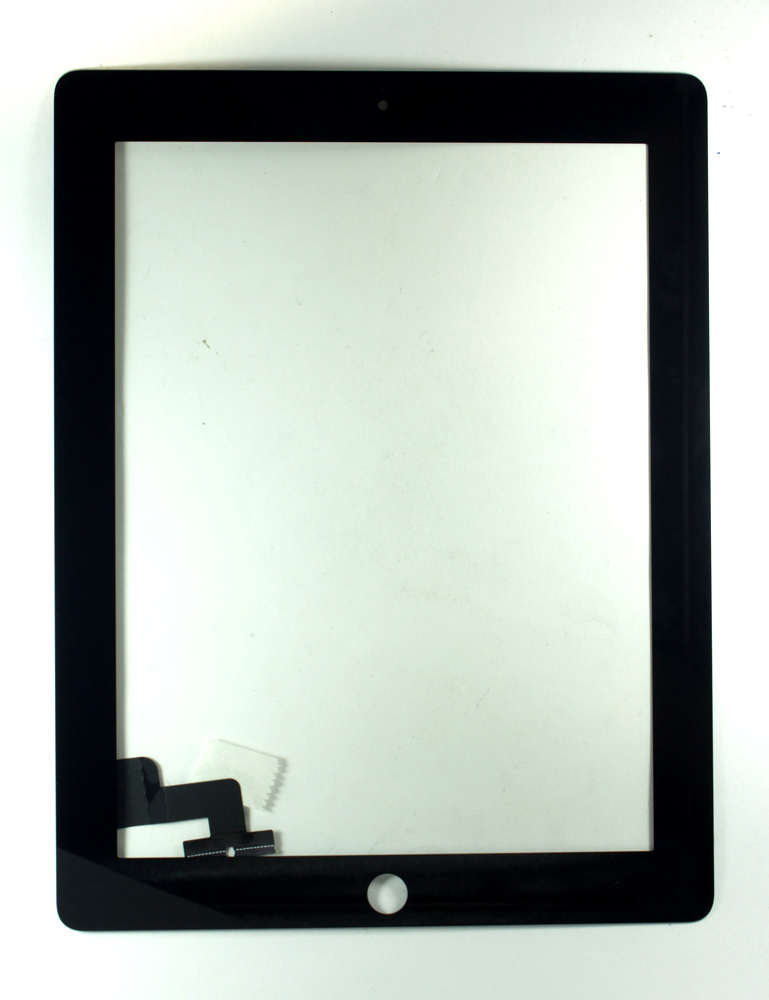 Сенсор iPad 2 без кнопки Home Черный TW