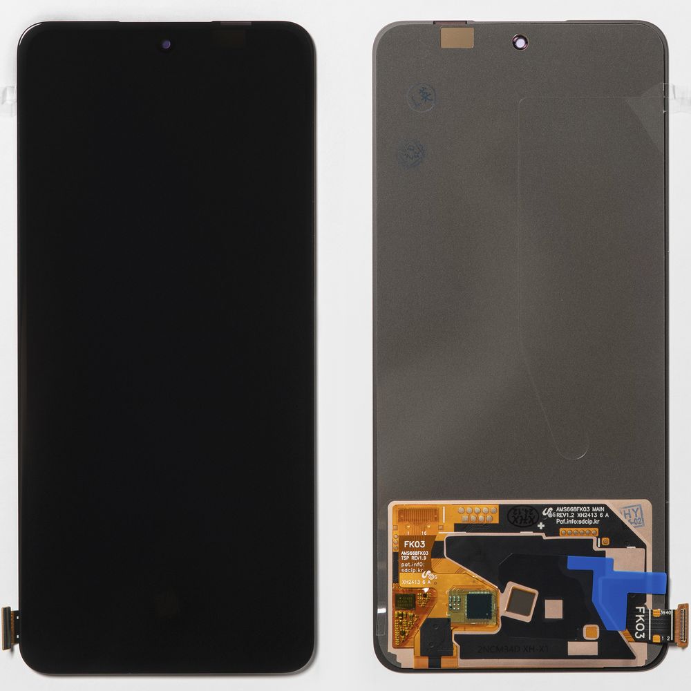 Дисплей + сенсор для Realme 12 4G / Oppo Reno 12F 4G (RMX3871/CPH2687) Черный OLED