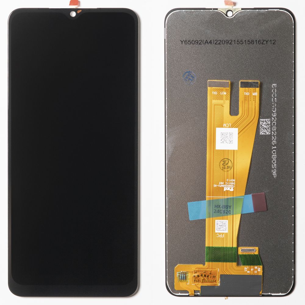 Дисплей + сенсор для Samsung A045F (A04) Черный Оригинал