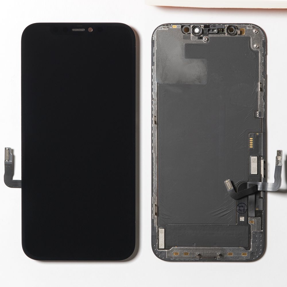 Дисплей + сенсор для iPhone 12/ iPhone 12 Pro Черный (Снятый Оригинал) 