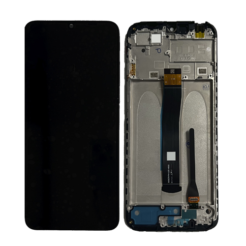 Дисплей + сенсор для Xiaomi Redmi 10C / Poco C40 Черный Оригинал (рамка)
