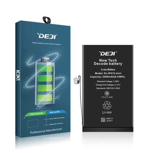 Аккумулятор DEJI для iPhone 13 Mini (DECODE) (Оригинальная ёмкость) 2406mAh