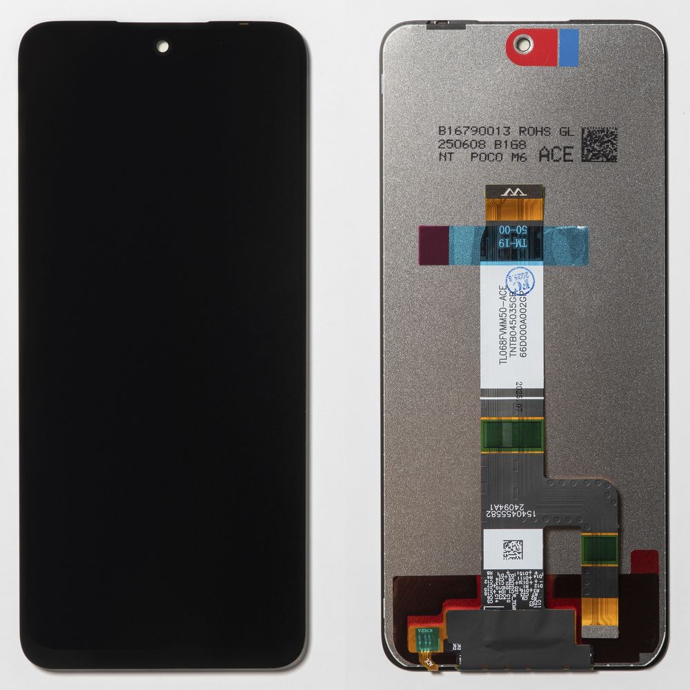 Дисплей + сенсор для Xiaomi Redmi 13 / Poco M6 4G Черный Оригинал