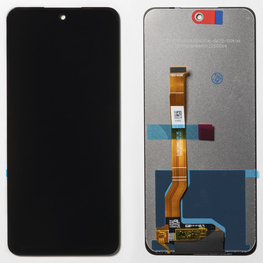 Дисплей + сенсор для Realme 12 5G / Realme 13 5G / Realme C67 / Realme C75 (RMX3890) Черный Оригинал