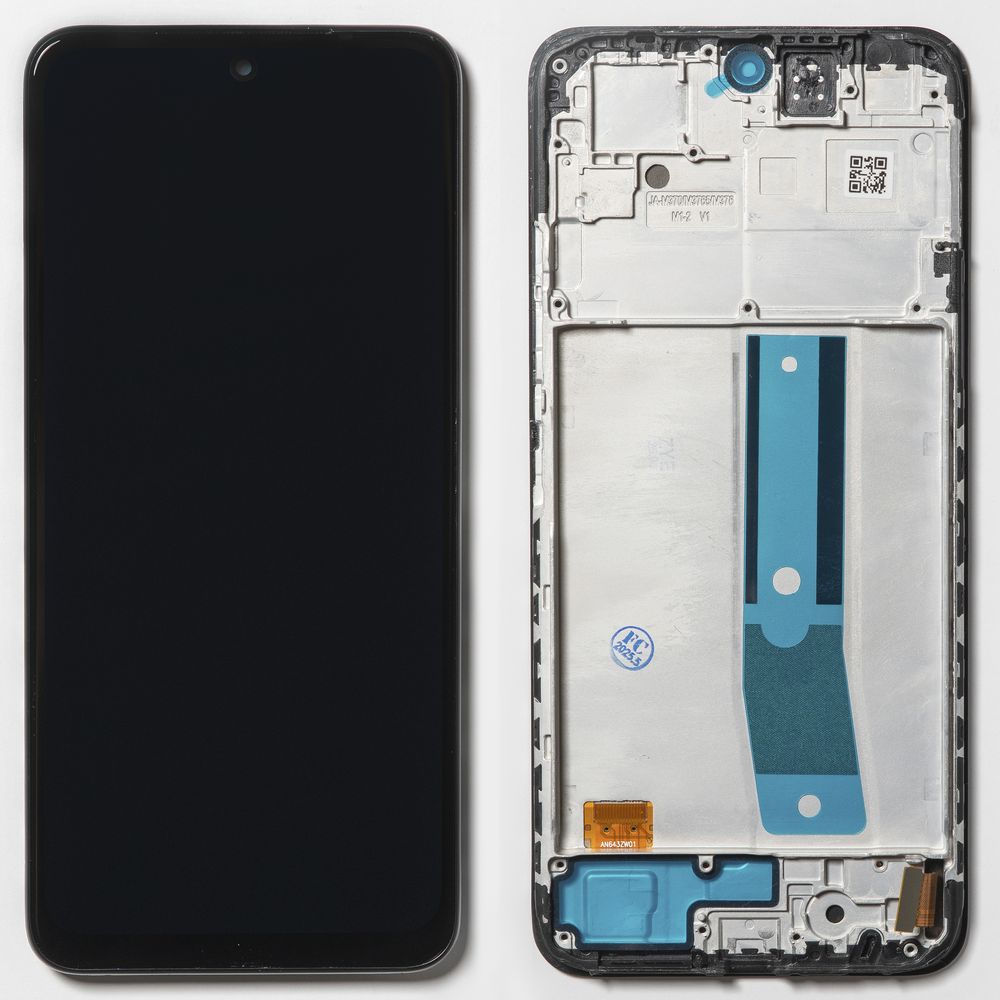 Дисплей + сенсор для Xiaomi Redmi Note 11 4G/ Note 11S Черный OLED (рамка)
