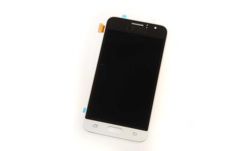 Дисплей + сенсор для Samsung J120F (J1 2016) Белый TFT с регулируемой яркостью 